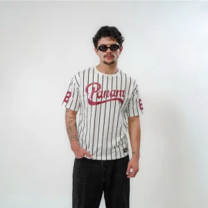 PANAM Playera Hombre Latte Vino Hombre