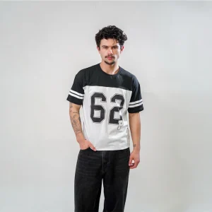 PANAM Playera Hombre 62 Negro blanco
