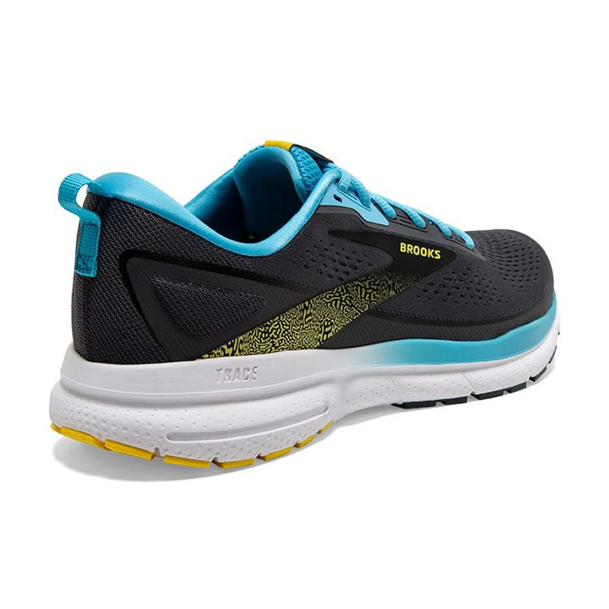 Tenis BrooksTrace 3 Forged Hombre Victoria Iron/Blue/Yellow - Imagen 3